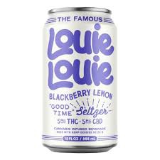 Louie Louie BLACKBERRY LEMON 10MG THC/CBD DRINK